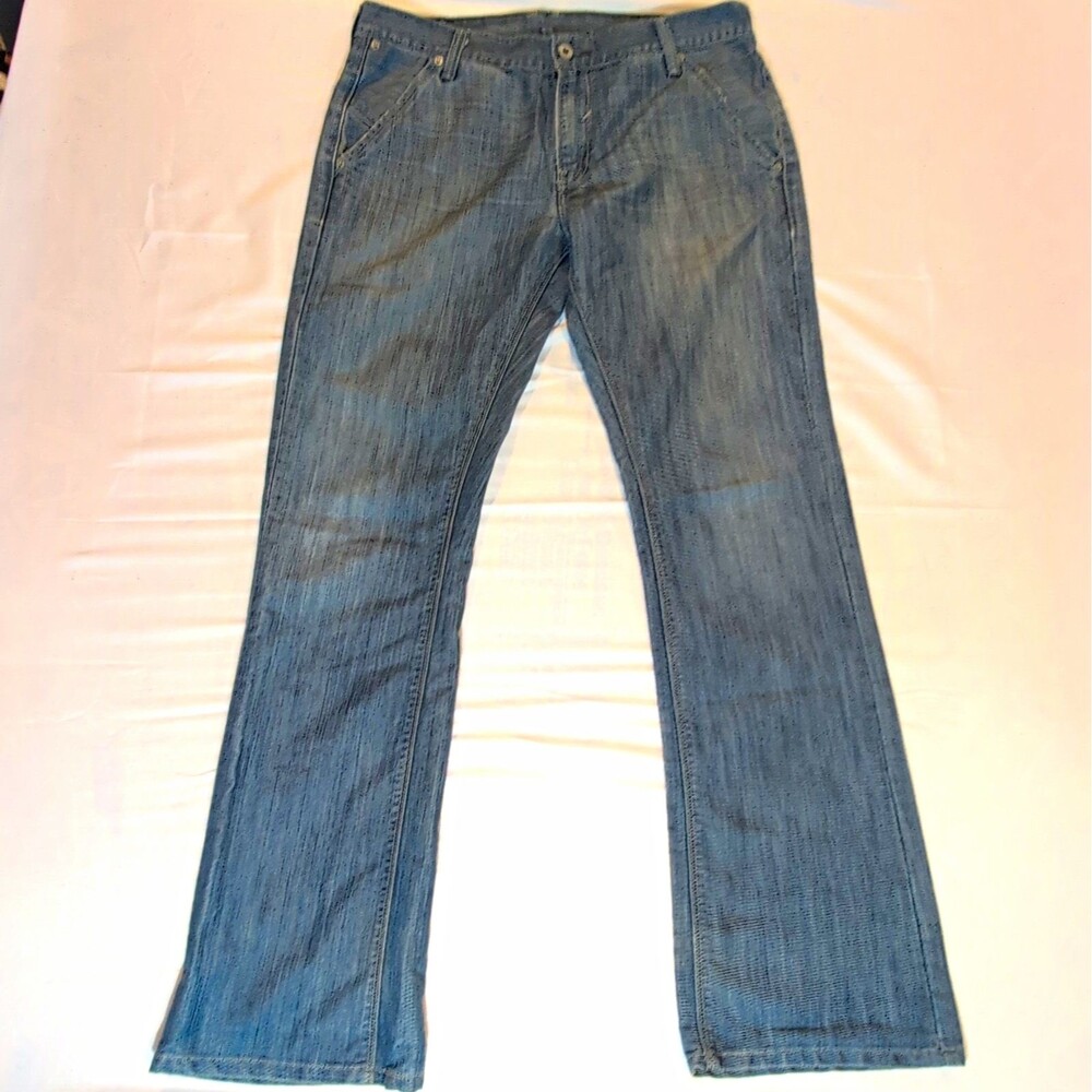 Levi's 500 Series Men's 527 Bootcut Jeans Blue Medium Wash Denim 5-Pocket